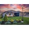 Z-Lite Davina 3 Light Outdoor Post Mounted Fixture, 31.5in. W x 125.75in. H, Black 5016PHMR-4-564P-BK - alternate 4